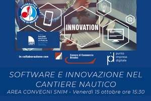 Convegno "Software e Innovazione nel cantiere nautico"